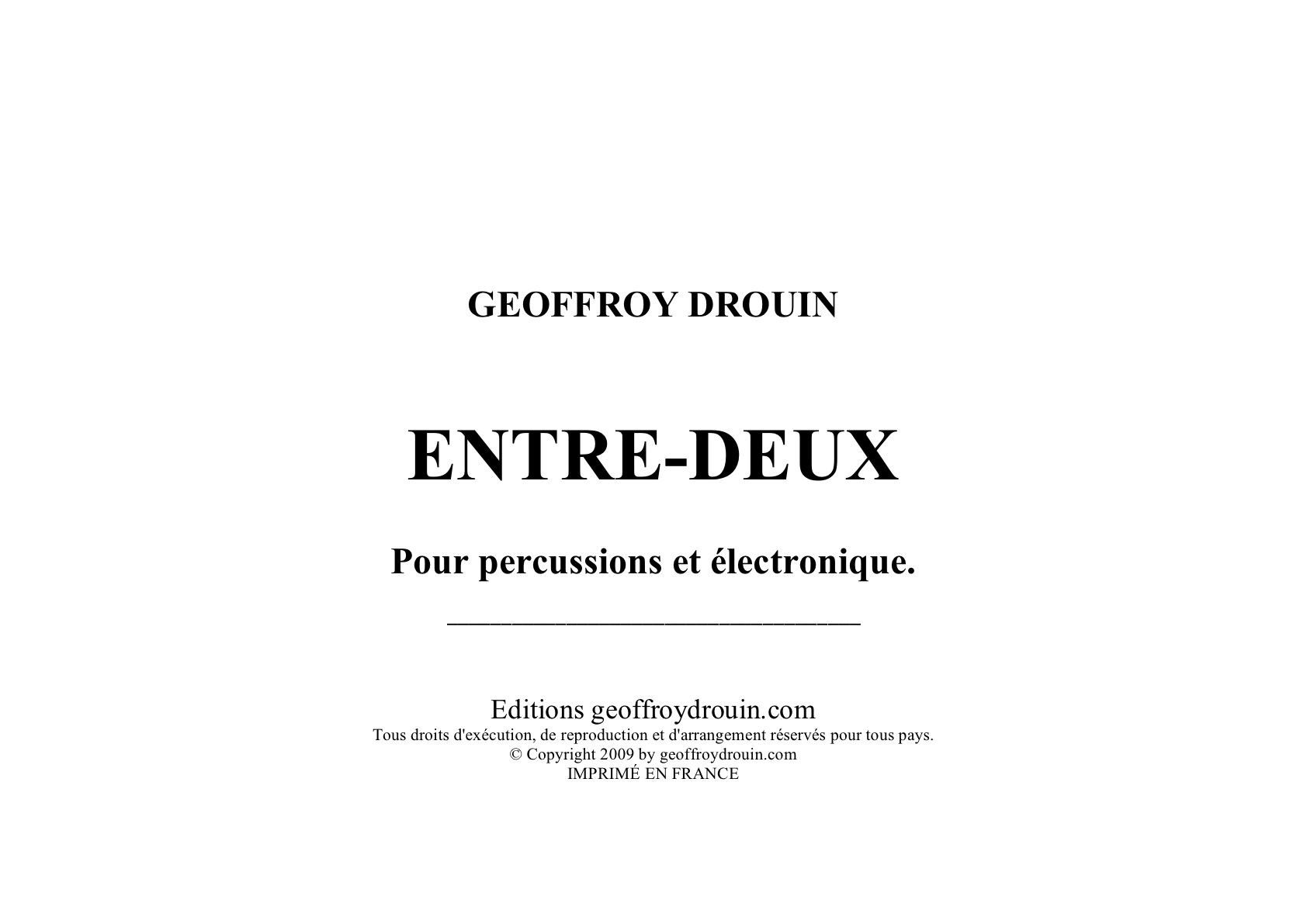 Entre-deux